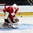 GRAND FORKS, NORTH DAKOTA - APRIL 16: Switzerland's Matteo Ritz #30 tracks the puck in a game against Russia during preliminary round action at the 2016 IIHF Ice Hockey U18 World Championship. (Photo by Matt Zambonin/HHOF-IIHF Images)


